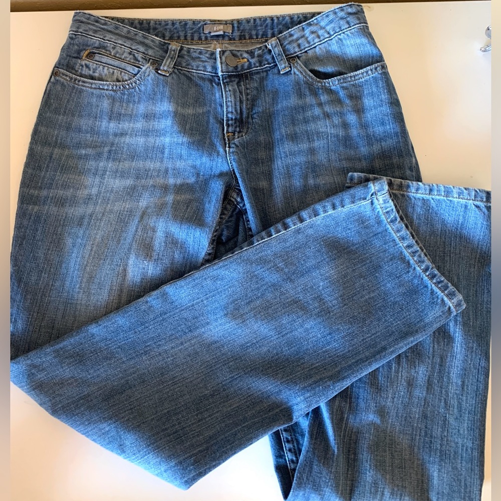 J. Jill Women's Straight Leg Jeans - Blue